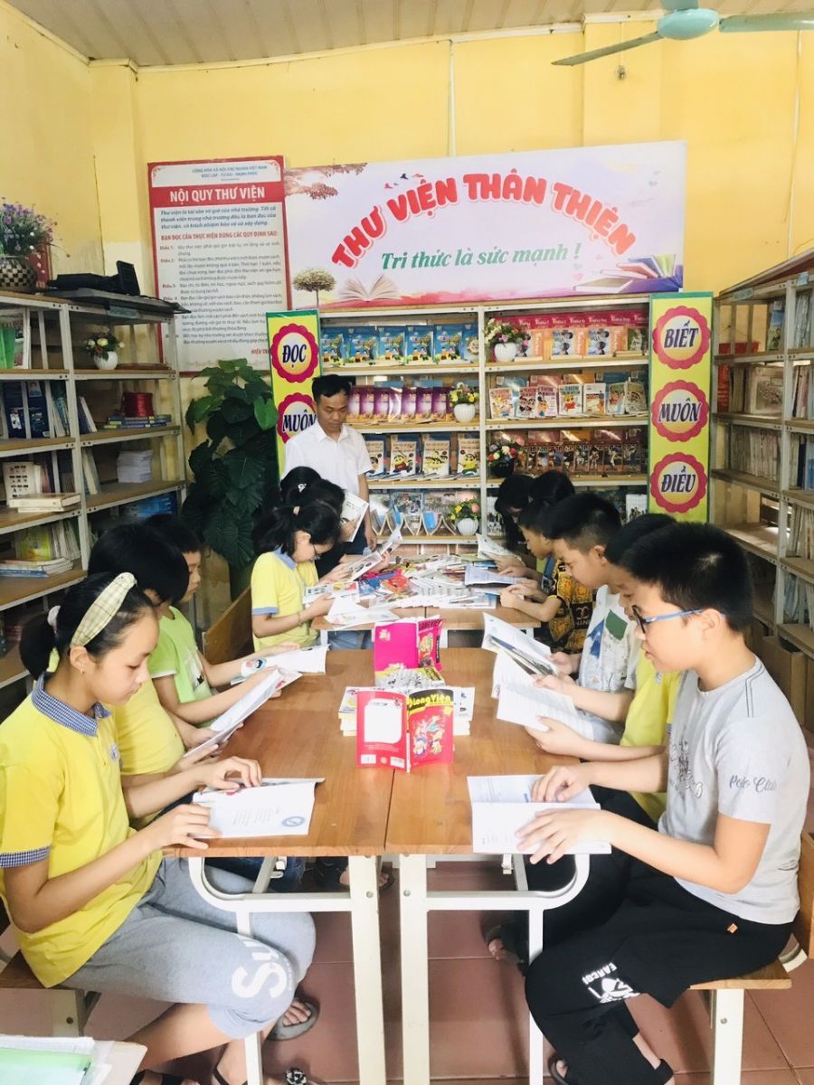 Thị đoàn Mỹ Hào chỉ đạo 100% Liên đội tổ chức “Ngày hội đọc sách” hưởng ứng Ngày sách Việt Nam 21/4 và tôn vinh giá trị của sách và văn học đọc năm 2022