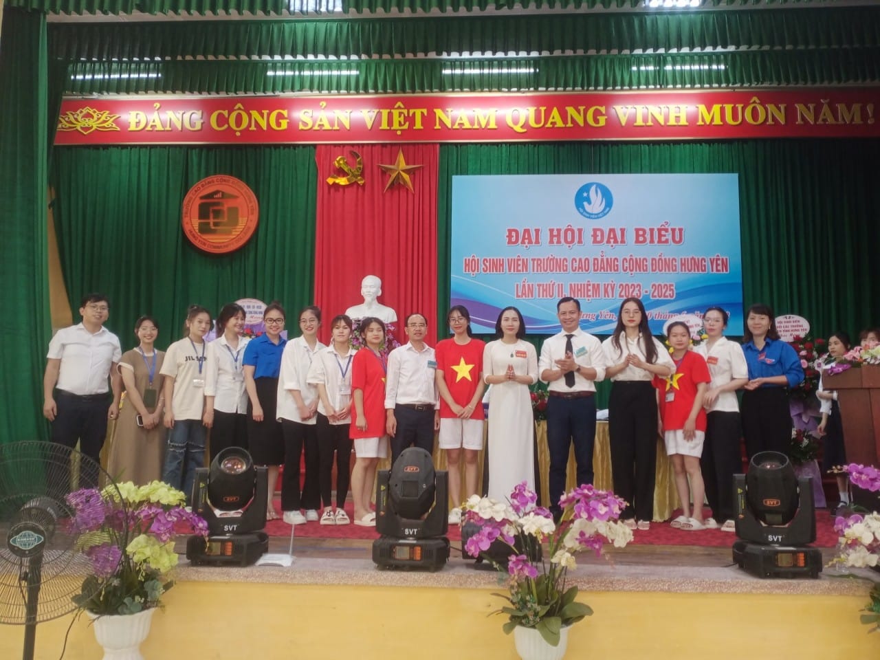 Đại hội đại biểu Hội Sinh viên trường Cao đẳng Cộng đồng Hưng Yên lần thứ II, nhiệm kỳ 2023 - 2028