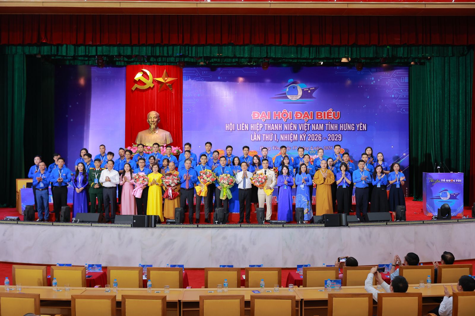 Anh Vương Như Hoan làm Chủ tịch Hội LHTN Việt Nam tỉnh Hưng Yên khóa I, nhiệm kỳ 2026 - 2029