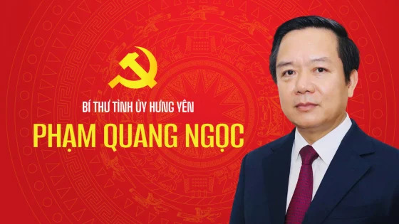 Chân dung tân Bí thư Tỉnh ủy Hưng Yên Phạm Quang Ngọc