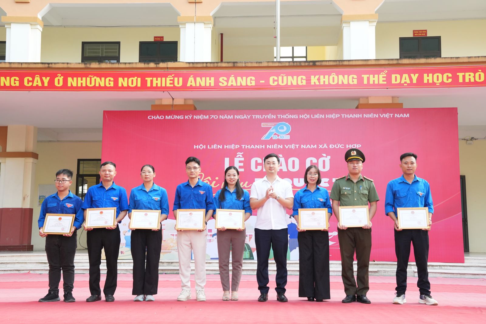 Tuổi trẻ Đức Hợp sôi nổi các hoạt động kỷ niệm 70 năm Ngày truyền thống Hội LHTN Việt Nam