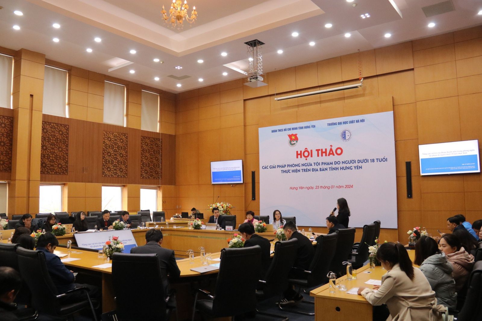 Hội thảo các giải pháp phòng ngừa tội phạm do người dưới 18 tuổi thực hiện trên địa bàn tỉnh Hưng Yên
