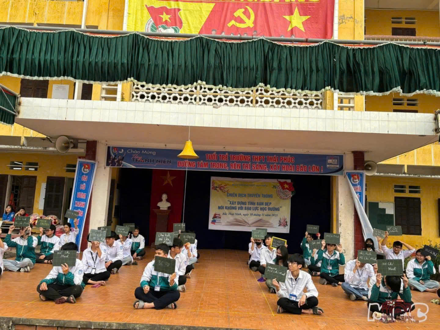 Đoàn trường THPT Thái Phúc tổ chức Rung chuông vàng về ứng xử học đường