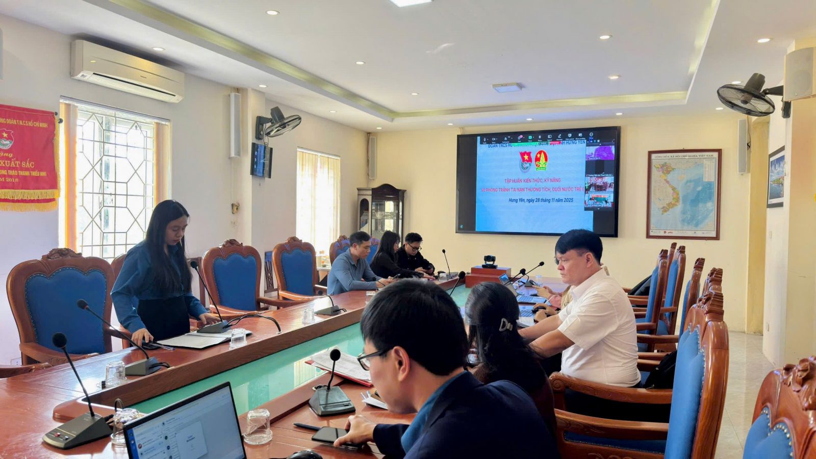 Hưng Yên: tập huấn về kiến thức kỹ năng phòng, chống tai nạn thương tích, đuối nước trẻ em