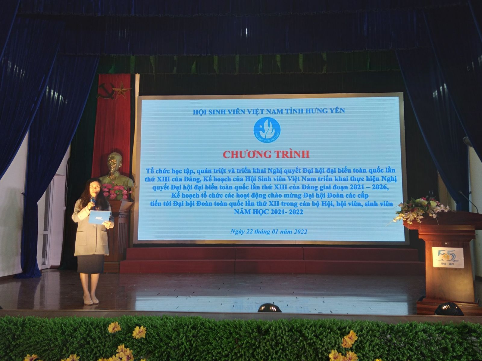 Ban Thư ký Hội Sinh viên Việt Nam tỉnh Hưng Yên tổ chức học tập, quán triệt và triển khai Nghị quyết Đại hội đại biểu toàn quốc