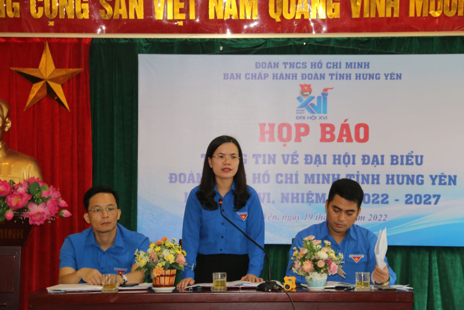 Ban Thường vụ Tỉnh đoàn tổ chức họp báo thông tin về Đại hội đại biểu Đoàn TNCS Hồ Chí Minh tỉnh lần thứ XVI, nhiệm kỳ 2022 - 2027