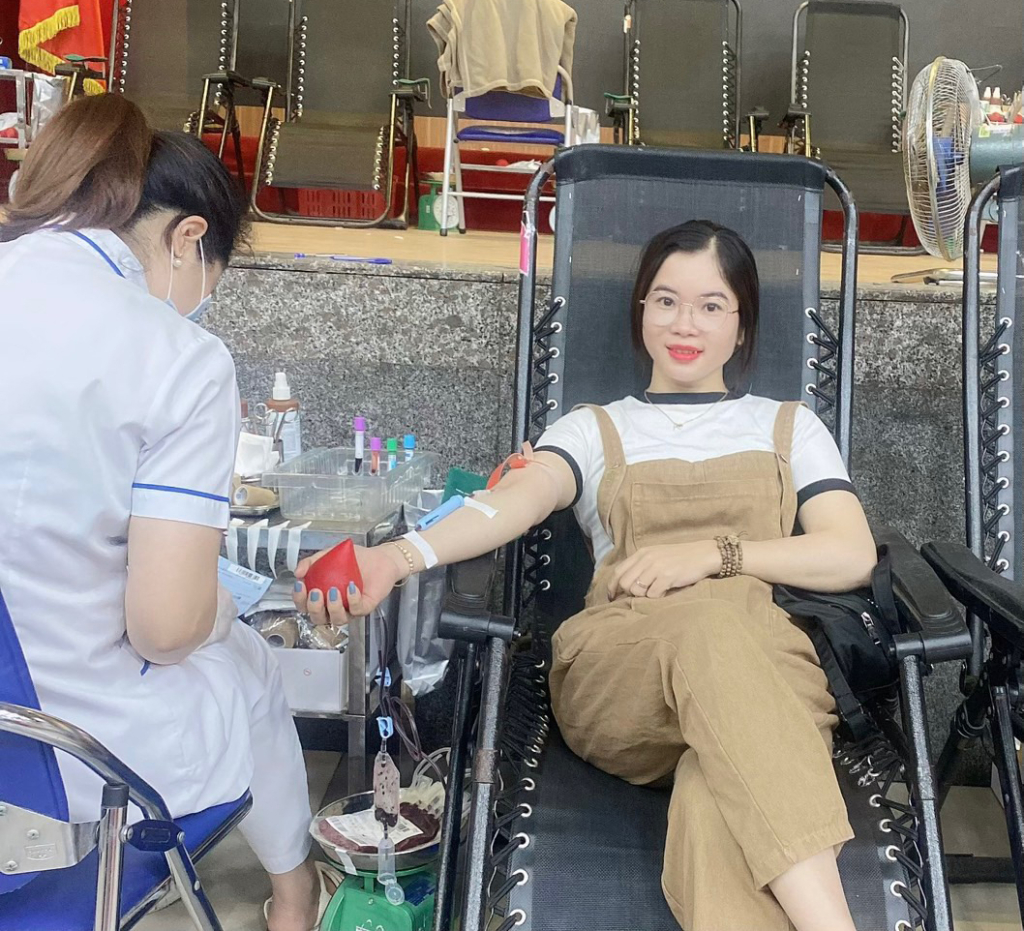 Tinh thần vì cộng đồng của cô gái có nhóm máu hiếm