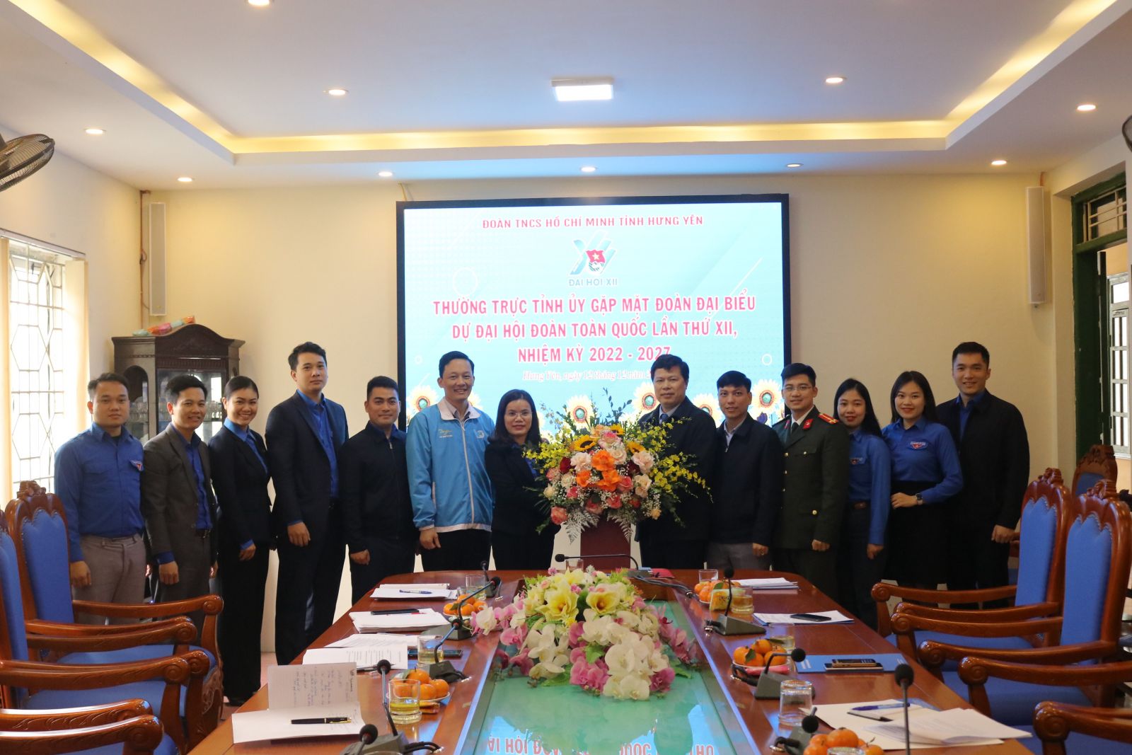 Thường trực Tỉnh ủy gặp mặt đoàn đại biểu dự Đại hội đại biểu toàn quốc Đoàn TNCS Hồ Chí Minh lần thứ XII, nhiệm kỳ 2022 – 2027