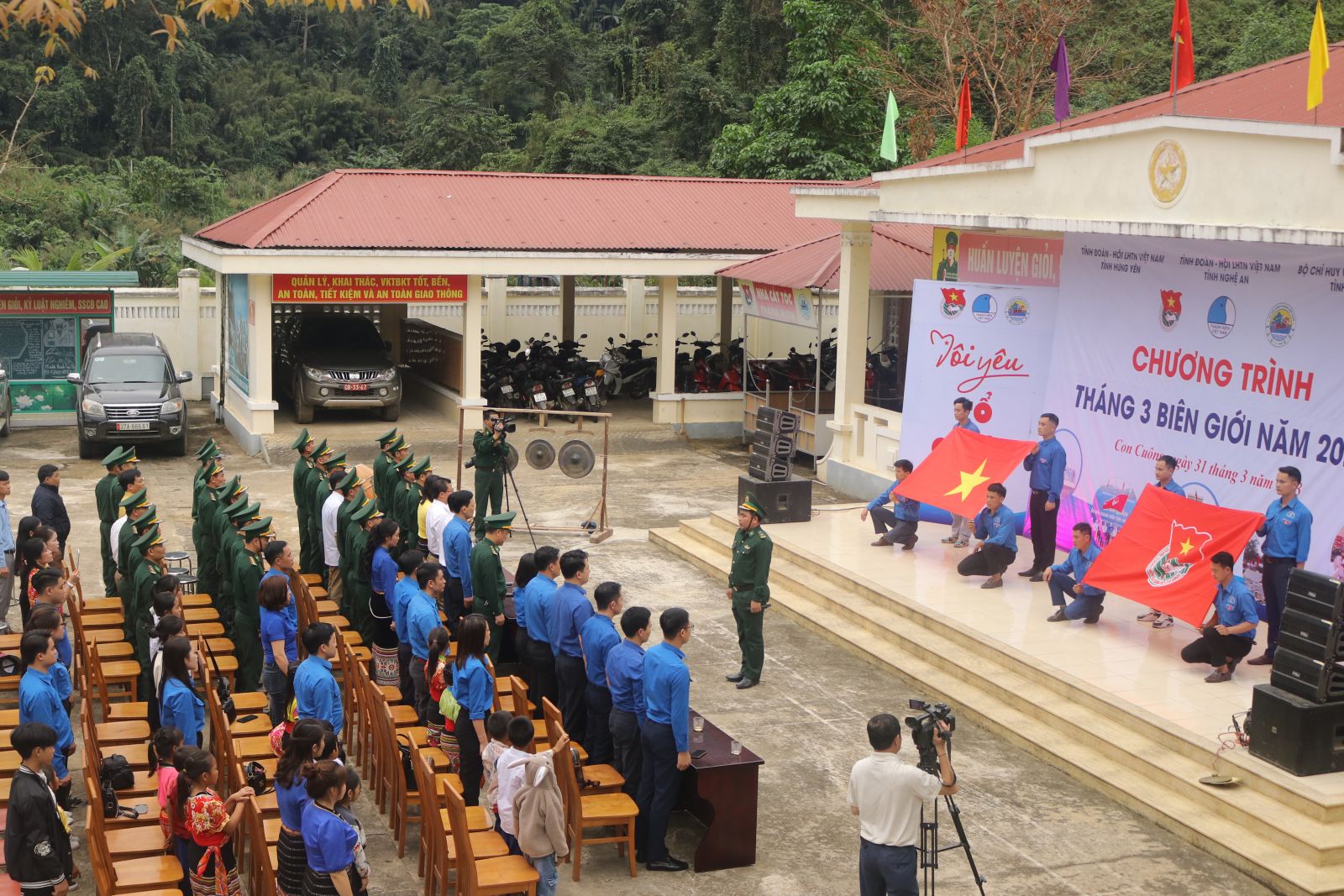 Ban Thường vụ Tỉnh đoàn, Hội LHTN Việt Nam tỉnh tổ chức chương trình "Tháng Ba biên giới" năm 2023