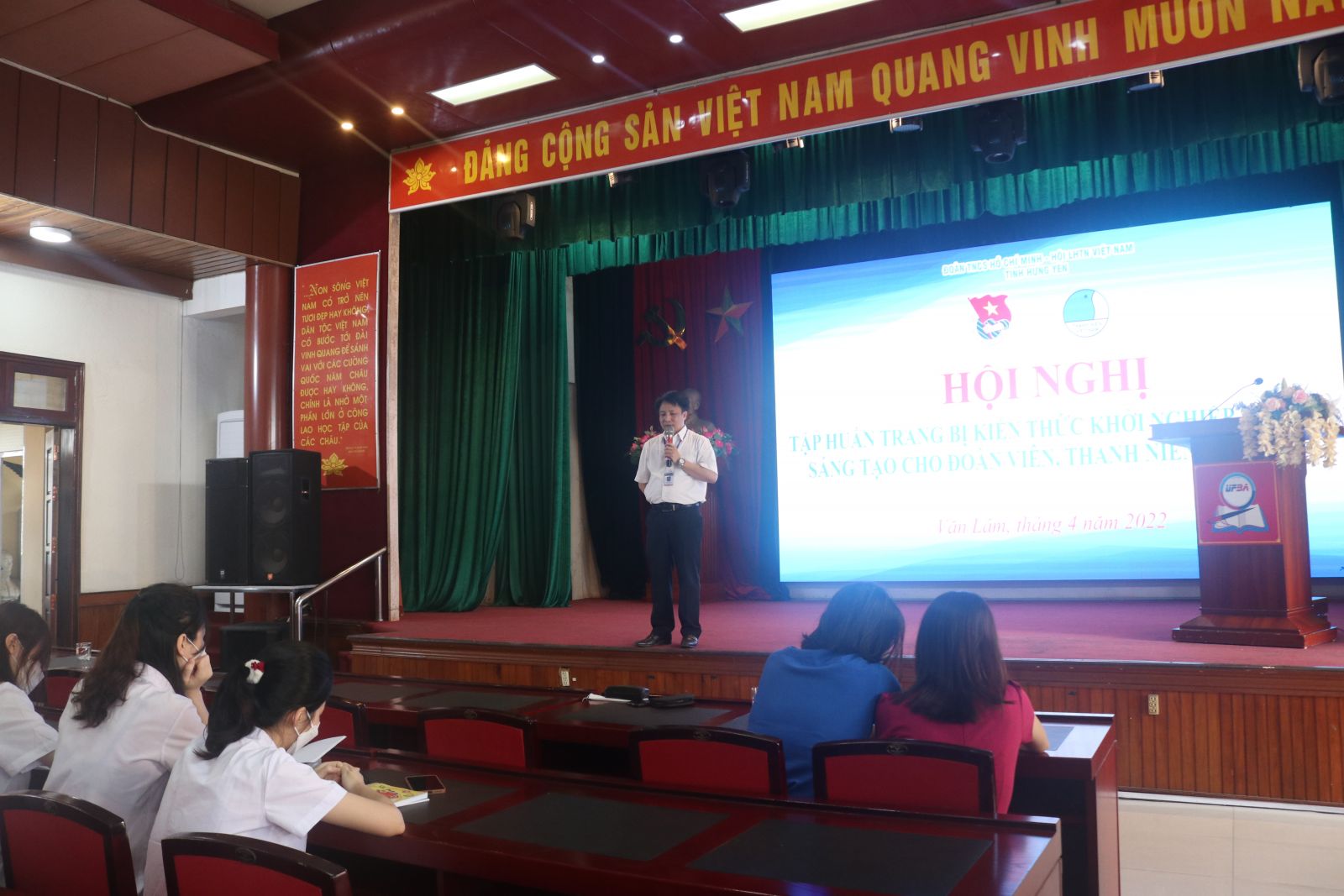Ban Thường vụ Tỉnh đoàn, Hội LHTN Việt Nam tỉnh tổ chức tập huấn trang bị kiến thức khởi nghiệp, tư duy sáng tạo cho đoàn viên, thanh niên năm 2022