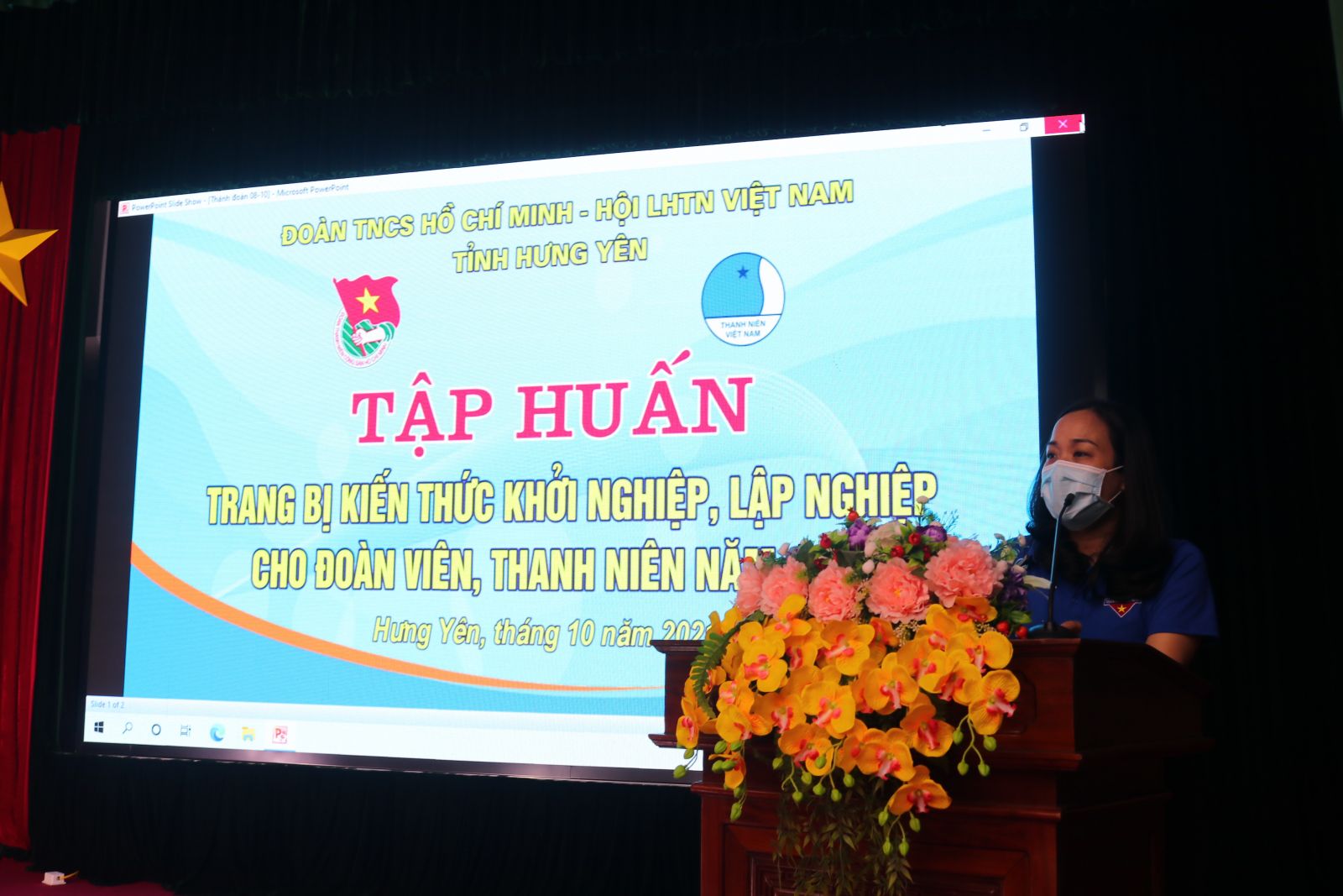 Ban Thường vụ Tỉnh đoàn, Hội LHTN Việt Nam tỉnh tổ chức Hội nghị  tập huấn trang bị kiến thức khởi nghiệp cho ĐVTN năm 2021