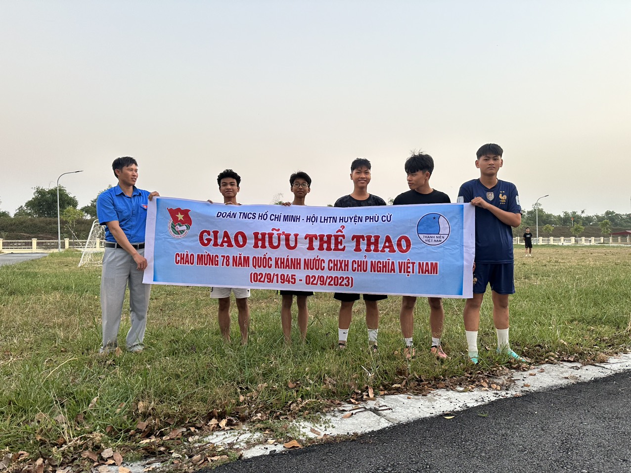 Huyện Phù Cừ tổ chức Giao hữu thể thao chào mừng kỷ niệm 78 năm Ngày Quốc khánh nước Cộng hoà xã hội chủ nghĩa Việt Nam (02/9/1945 – 02/9/2023)