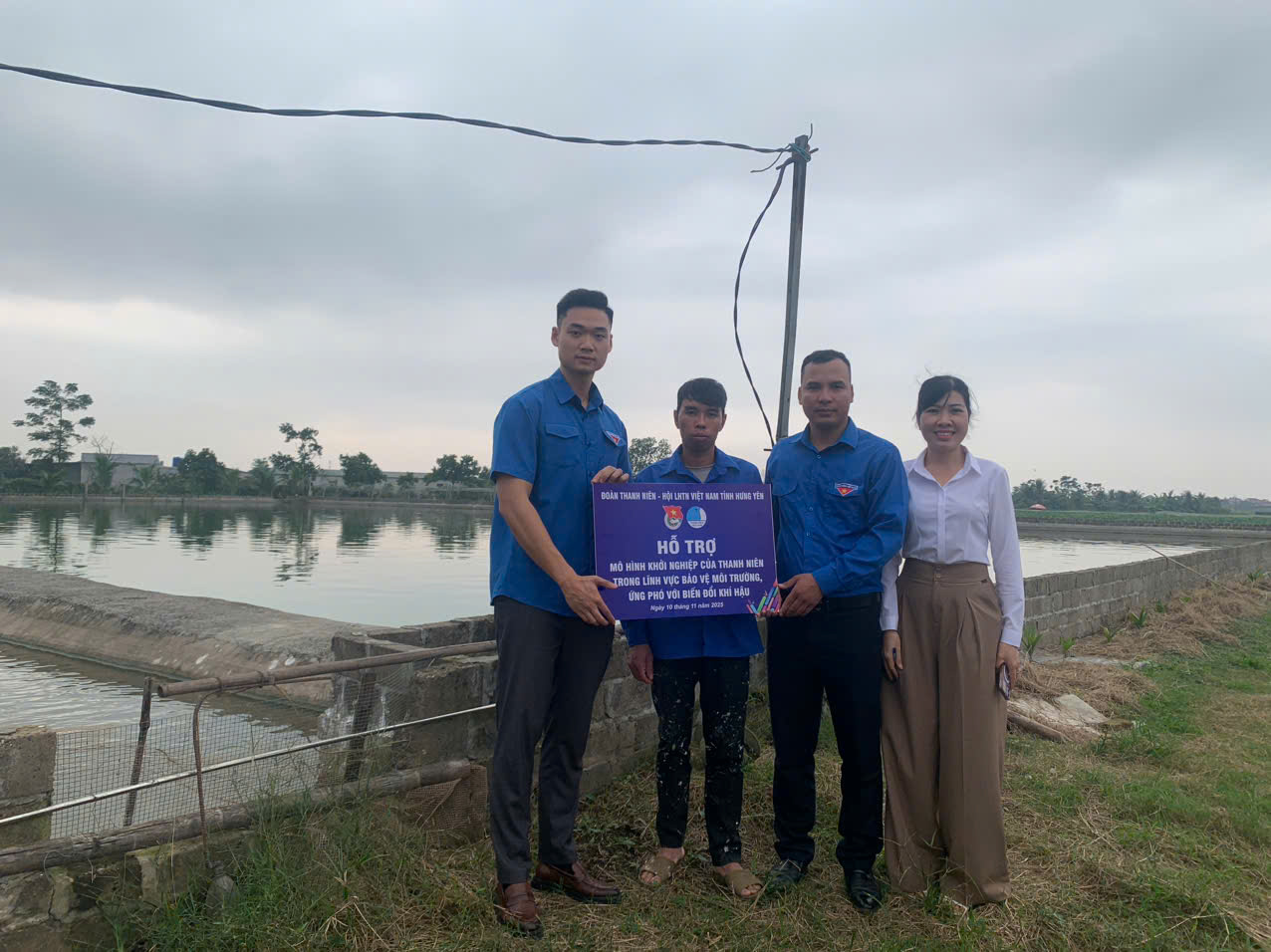 Tỉnh đoàn Hưng yên hỗ trợ các ý tưởng, mô hình khởi nghiệp, lập nghiệp của thanh niên trong lĩnh vực bảo vệ môi trường, ứng phó với biến đổi khí hậu