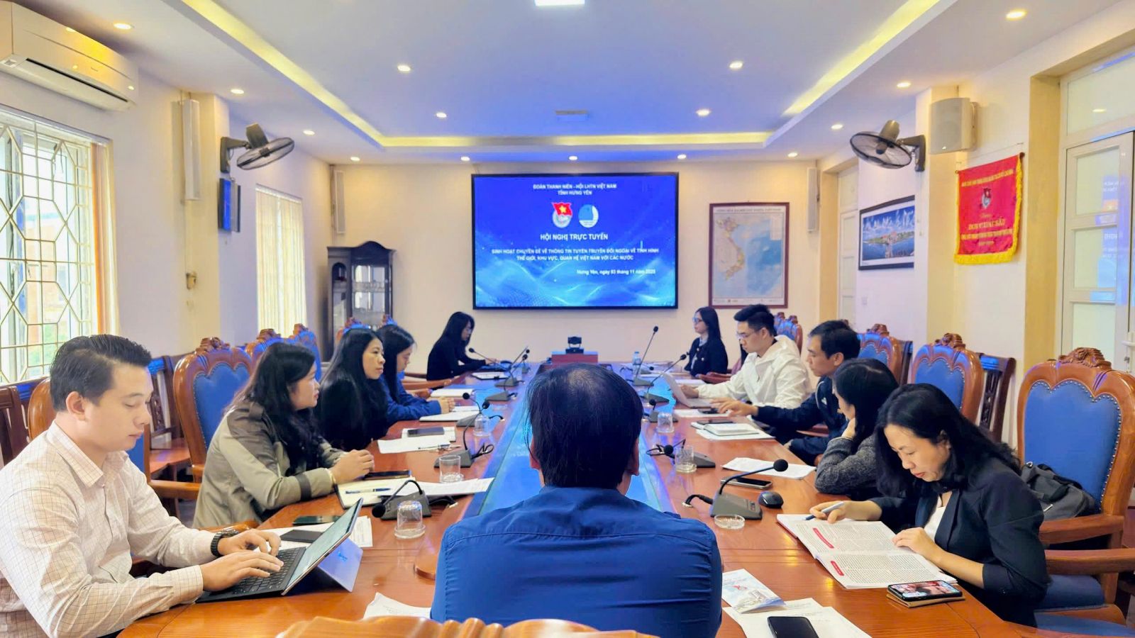 Hội nghị trực tuyến sinh hoạt chuyên đề thông tin tuyên truyền đối ngoại về tình hình thế giới, khu vực; quan hệ Việt Nam với các nước