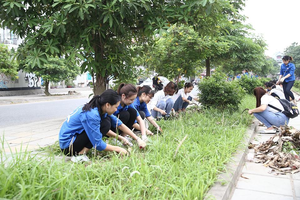 Đoàn trường Cao đẳng Sư phạm Hưng Yên đảm nhận công trình, phần việc thanh niên năm 2019