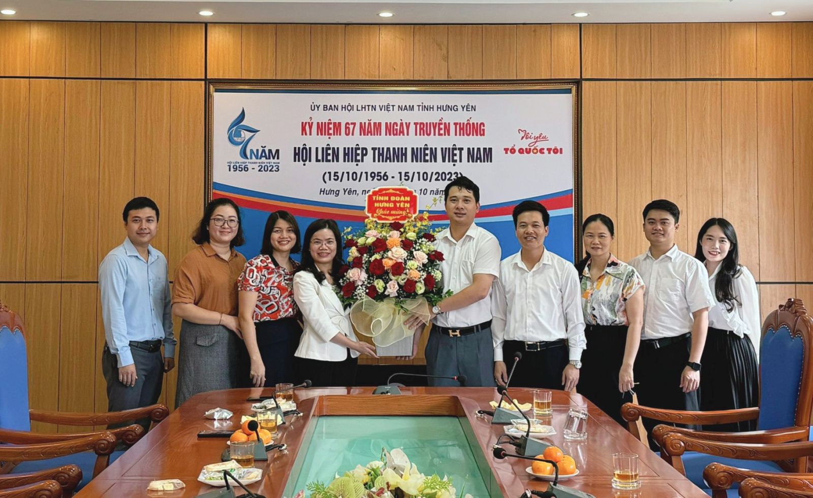 Hội Liên hiệp thanh niên Việt Nam tỉnh kỷ niệm 67 năm Ngày Truyền thống Hội LHTN Việt Nam