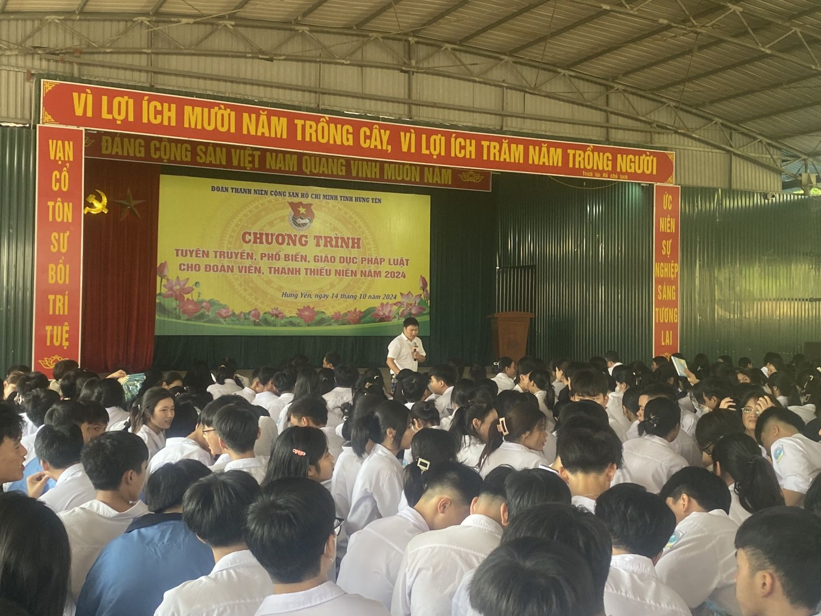 Chương trình tuyên truyền phổ biến các văn bản pháp luật cho đoàn viên, thanh niên năm 2024