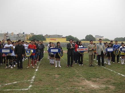 Đoàn khối cơ quan Dân chính Đảng tỉnh Khai mạc giải bóng đá thanh niên chào mừng 80 năm Ngày thành lập Đoàn TNCS Hồ Chí Minh