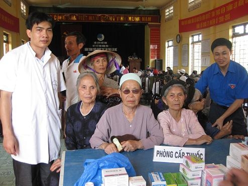 Hội LTHN Việt Nam tỉnh ra quân Hành trình "Thầy thuốc trẻ làm theo lời Bác - Tình nguyện vì cuộc sống cộng đồng"