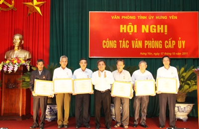 Hội nghị công tác văn phòng cấp uỷ