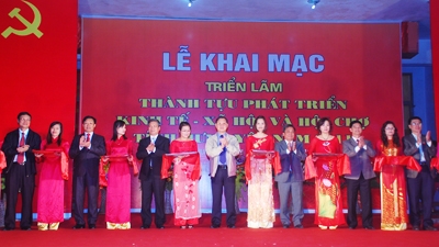 Hưng Yên: Khai mạc triển lãm thành tựu phát triển kinh tế - xã hội và hội chợ năm 2011