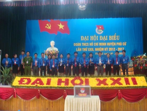 Đại hội Đoàn TNCS Hồ Chí Minh huyện Phù Cừ