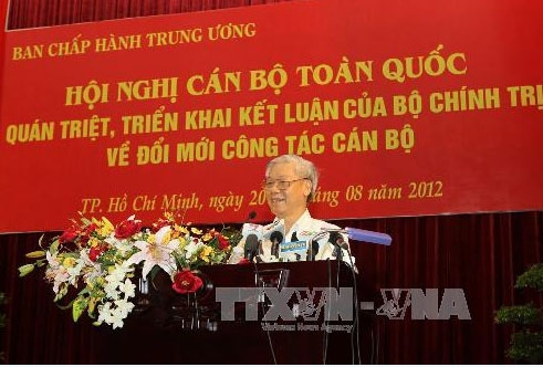 Hội nghị quán triệt, triển khai Kết luận của Bộ Chính trị về đổi mới công tác cán bộ