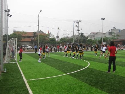 Đoàn khối các cơ quan tỉnh khai mạc giải bóng đá lần thứ 4 năm 2013