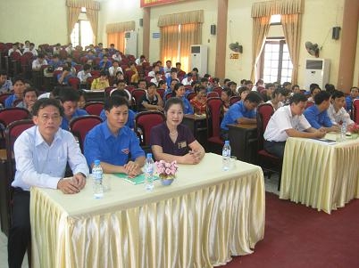 Tỉnh Đoàn - trường Chính trị Nguyễn Văn Linh Khai giảng lớp bồi dưỡng cán bộ Đoàn thanh niên cơ sở năm 2013