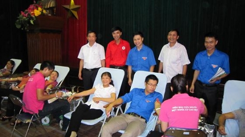 Huyện Yên Mỹ ra quân chiến dịch TN-HS-SV  tình nguyện hè và hiến máu tình nguyện năm 2013