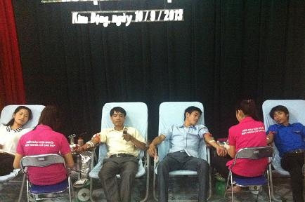 Huyện Kim Động tổ chức Ngày hội hiến máu