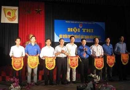 Ban Thường vụ tỉnh Đoàn tổ chức tổ chức Hội thi Đội tuyên truyền viên  về Luật Thanh niên 2013
