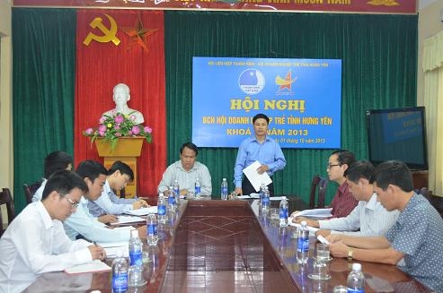 Hội Doanh nghiệp trẻ tỉnh triển khai các hoạt động kỷ niệm Ngày Doanh nhân và Hội LHTN Việt Nam