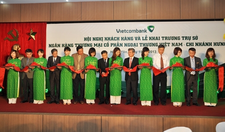 Vietcombank Hưng Yên: Khánh thành, đưa vào hoạt động trụ sở mới