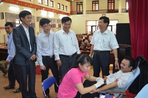 Huyện Tiên Lữ tổ chức Ngày hội hiến máu tình nguyện