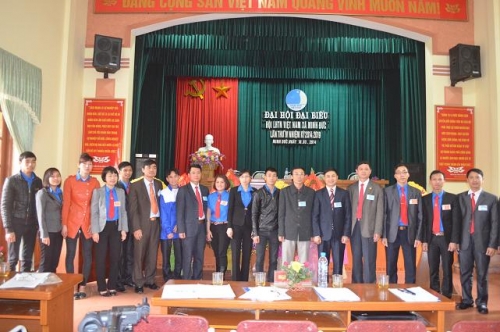 Hội LHTN huyện Mỹ Hào  chỉ đạo Đại hội điểm xã Minh Đức lần thứ IV nhiệm kỳ 2014 – 2019