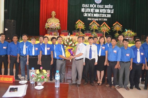 Hội Liên hiệp thanh niên Việt Nam huyện Tiên Lữ long trọng tổ chức Đại hội đại biểu khóa IV nhiệm kỳ 2014 - 2019