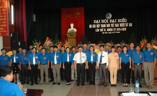 Hội LHTN Việt Nam huyện Mỹ Hào tổ chức Đại hội đại biểu lần thứ IV, nhiệm kỳ 2014 – 2019
