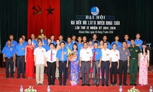 Hội LHTN Việt Nam huyện Khoái Châu tổ chức Đại hội lần IV