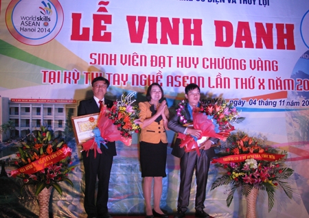 Hưng Yên: Vinh danh sinh viên đoạt huy chương vàng tại kỳ thi tay nghề ASEAN lần thứ X