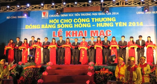 Hội chợ Công thương đồng bằng sông Hồng – Hưng Yên năm 2014