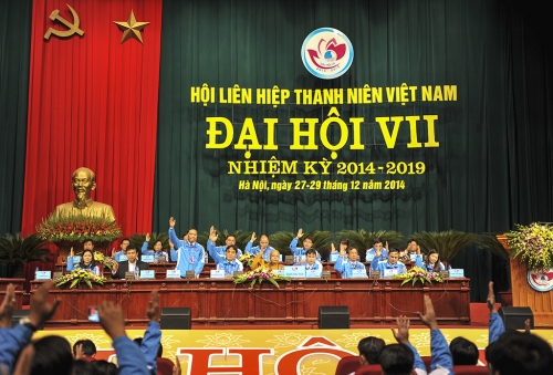 Khai mạc Đại hội đại biểu toàn quốc Hội LHTN Việt Nam lần thứ VII, nhiệm kỳ 2014- 2019
