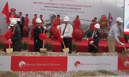 Khởi công xây dựng Trường đại học British University Việt Nam tại Văn Giang