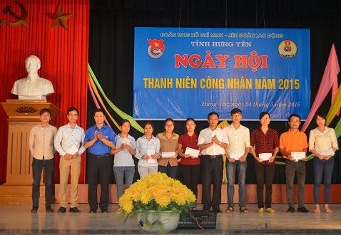 BTV Tỉnh Đoàn tổ chức Ngày hội Thanh niên công nhân tỉnh Hưng Yên năm 2015