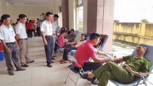 Huyện Đoàn Văn Lâm tổ chức hoạt động Hiến máu tình nguyện