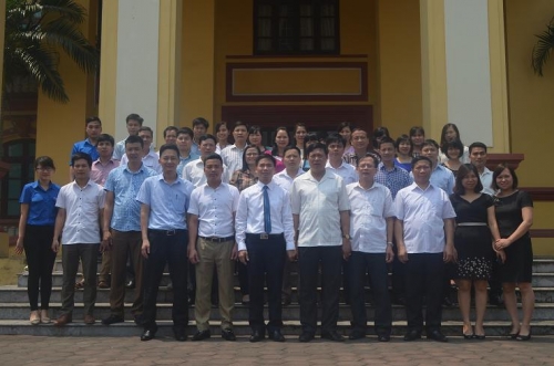 Hội nghị công bố quyết định bổ nhiệm Phó Hiệu trưởng phụ trách điều hành, trường Chính trị Nguyễn Văn Linh.