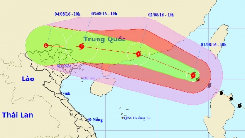 Công điện của Thủ tướng Chính phủ ứng phó với bão số 2