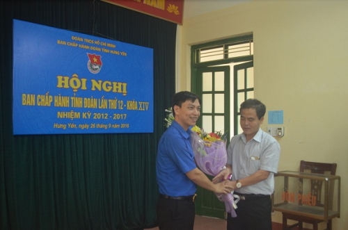 Đồng chí Bùi Huy Cường trúng cử 100 % phiếu bầu chức danh Bí thư tỉnh Đoàn khóa XIV nhiệm kỳ 2012 – 2017