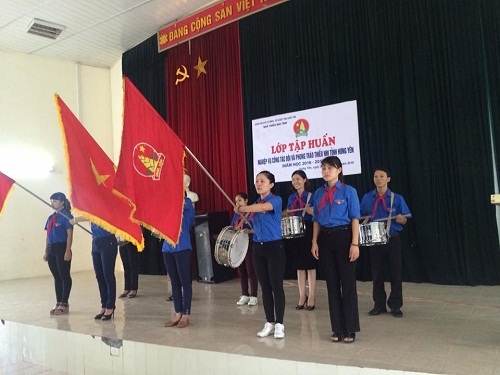 Nhà thiếu nhi tỉnh Hưng Yên phối hợp cùng Ban TTN-TH tỉnh Đoàn tổ chức lớp tập huấn nghiệp vụ công tác Đội và phong trào thiếu nhi năm học 2016 - 2017