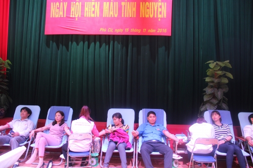 Huyện Đoàn Phù Cừ tổ chức Ngày hội hiến máu tình nguyện